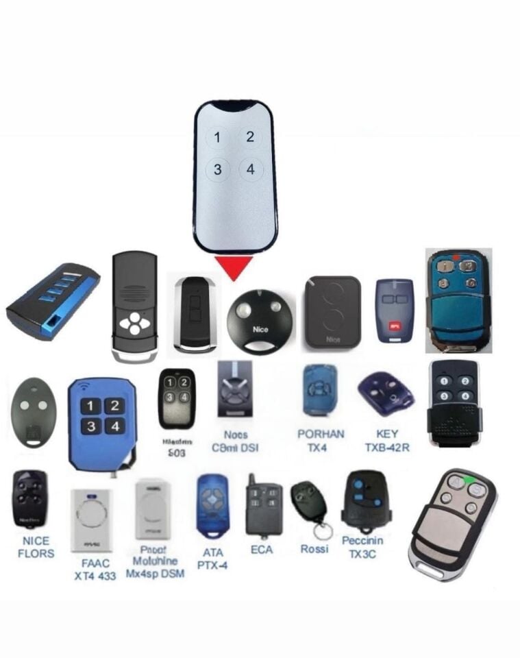 ST-120 PRO AKILLI KODLANABİLİR GARAJ KUMANDASI