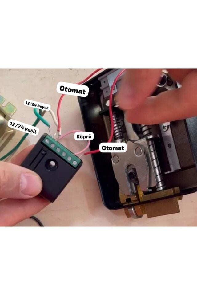 433 MHz Uzaktan Kumandalı Alıcı Kart ve Röle Modülü