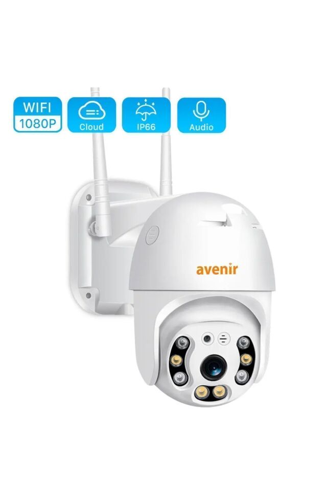 AV-M20 WİFİ 2mp Onvif Dış Mekan Gece görüşlü Hareket Algılama AP Modlu Kamera